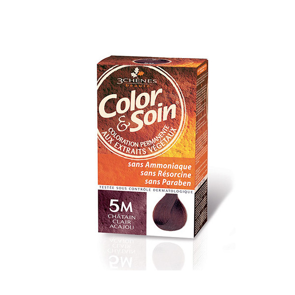 Color & Soin Coloration Chatain Clair Acajou 5M