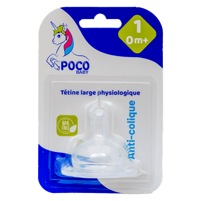 Poco Baby Tetine Large Physiologique 1Er Age
