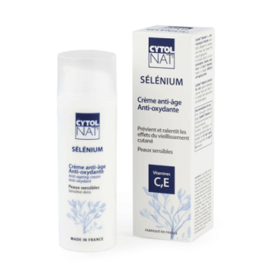 Cytolnat Sélénium Crème Anti-Âge Anti-Oxydante 50Ml Cytolnat Sélénium Crème Anti-Âge Anti-Oxydante 50Ml