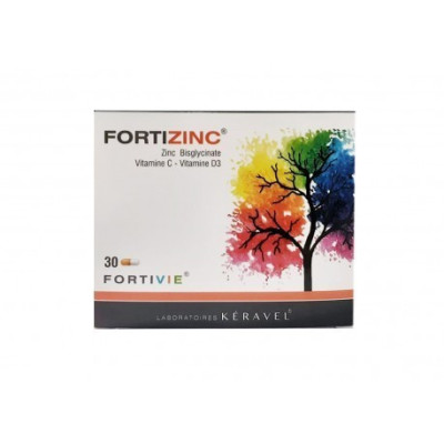 Fortizinc - Keravel 30 Gellules Fortizinc - Keravel 30 Gellules