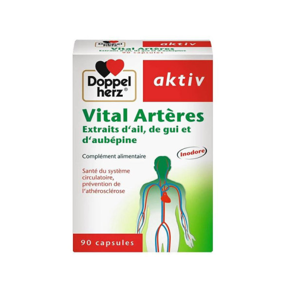 Doppelherz Aktiv Vital Artères, 90 Gélules