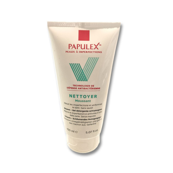 Papulex Gel Moussant Nettoyant, 150Ml