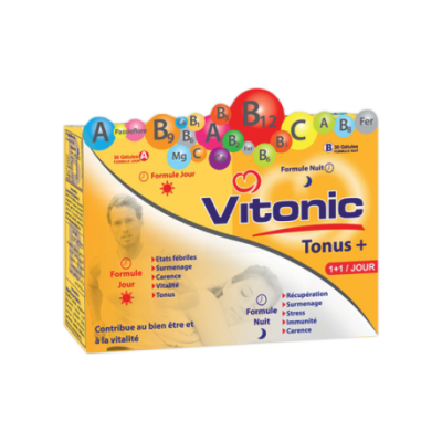 Vital Vitonic Tonus + 60 Gélules Vital Vitonic Tonus + 60 Gélules
