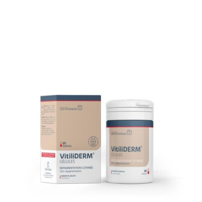 Vitiliderm Repigmentation Cutanee 60 Gelules Vitiliderm Repigmentation Cutanee 60 Gelules