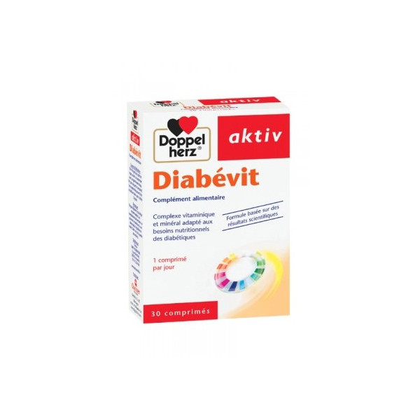 Aktiv Diabevit 30 Comprimés