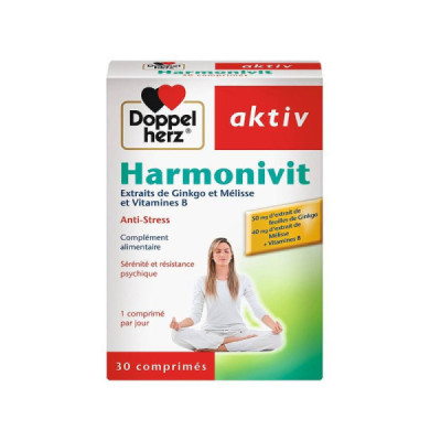 Doppelherz Aktiv Harmonivit Anti-Stress, 30 Comprimés Doppelherz Aktiv Harmonivit Anti-Stress, 30 Comprimés