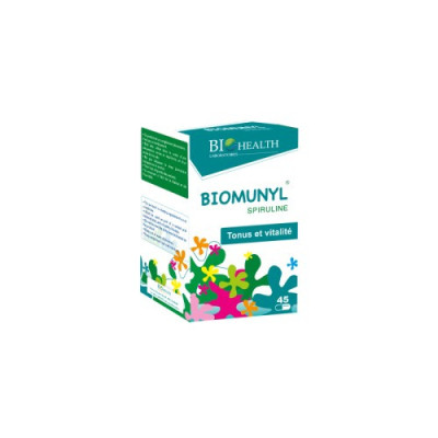 Bio Health Biomunyl Spiruline 45 Gelules Bio Health Biomunyl Spiruline 45 Gelules