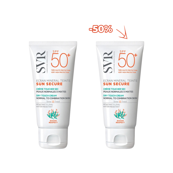 Duo Svr Sun Secure Écran Minéral Teinté Spf50+