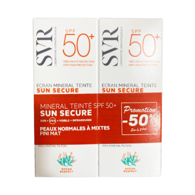 Duo Svr Sun Secure Écran Minéral Teinté Spf50+ Duo Svr Sun Secure Écran Minéral Teinté Spf50+