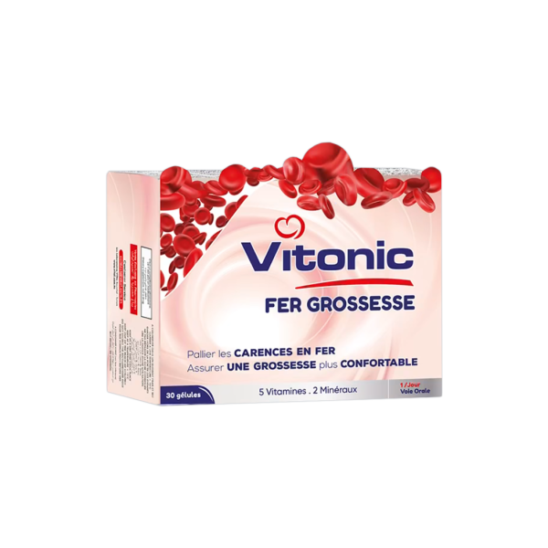 Vital Vitonic Fer Grossesse 30 Gélules