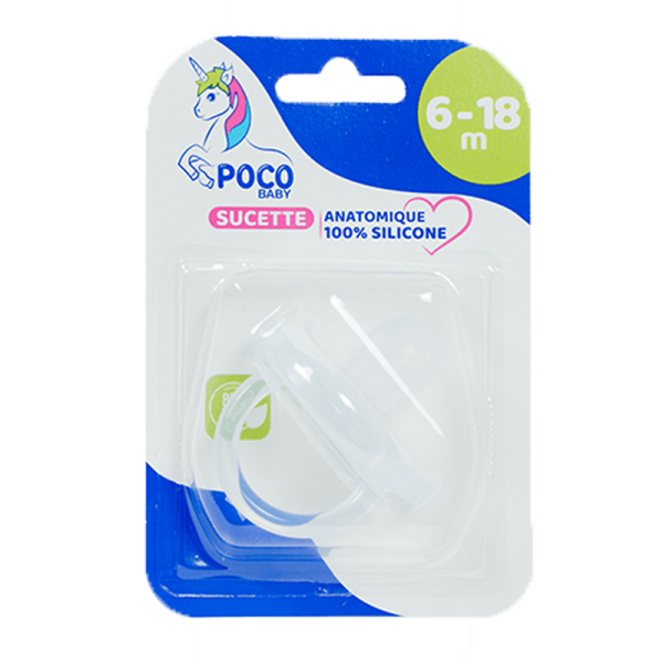 Poco Sucette Silicone 6-18M