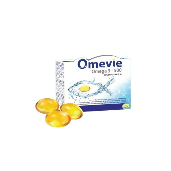 Vital Omevie Omega 3-500 30 Capsules