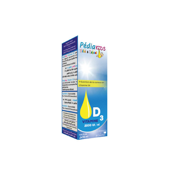 Pédiakids Vitamine D3 35 Ml