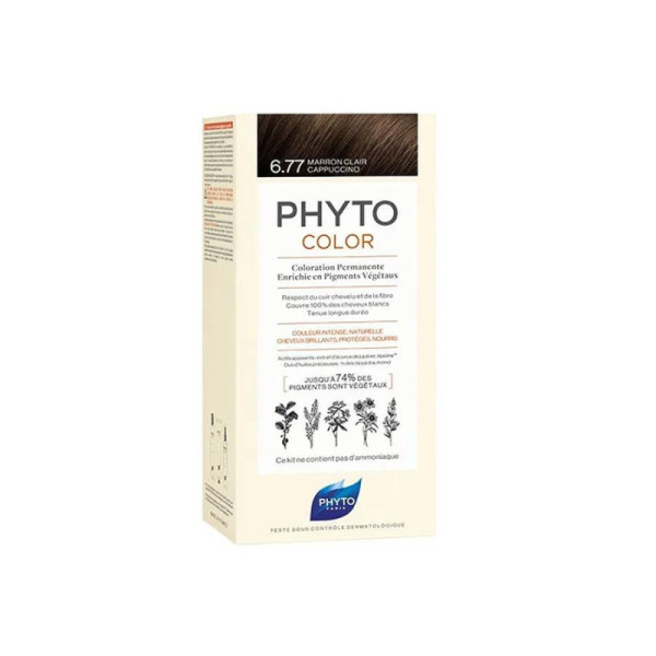 Phyto Color 6.77 Marron Clair Cappuccino