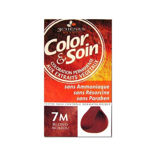 Color & Soin Coloration Blond Acajou 7M