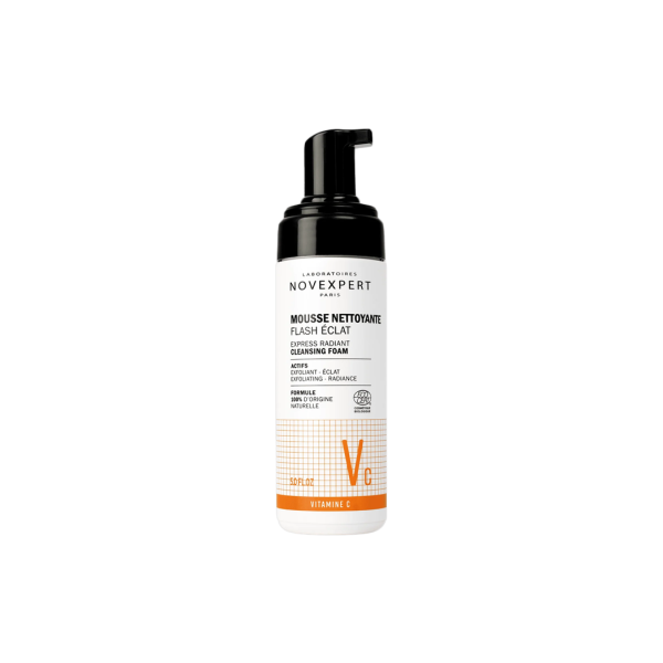 Novexpert Flash Éclat Mousse Nettoyante