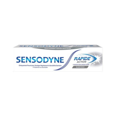 Sensodyne Dentifrice Rapide Action Blancheur 75Ml