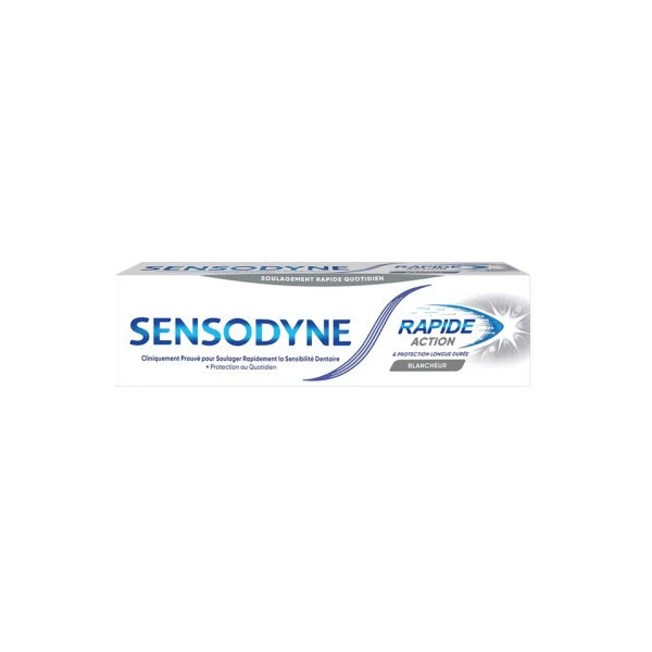 Sensodyne Dentifrice Rapide Action Blancheur 75Ml