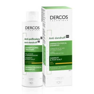 Vichy Dercos Anti-Pelliculaire Shampooing Traitant Cheveux Secs 200Ml Vichy Dercos Anti-Pelliculaire Shampooing Traitant Cheveux Secs 200Ml