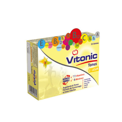 Vitonic Tonus 30 Gélules Vitonic Tonus 30 Gélules