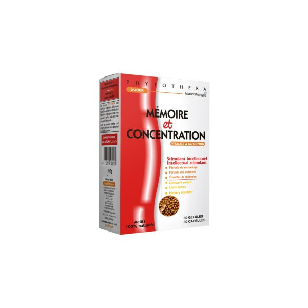 Vital Phytothera Mémoire Et Concentration