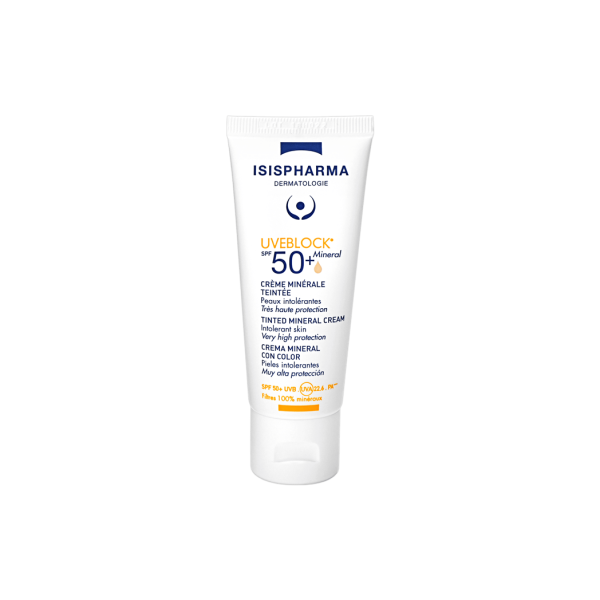 Isispharma Uveblock Crème Minérale Teintée Spf50+ 40Ml