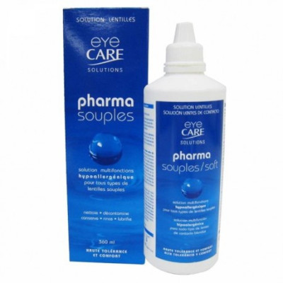 Eye Care Pharma Souples Solution Pour Lentilles 360Ml (R7305) Eye Care Pharma Souples Solution Pour Lentilles 360Ml (R7305)