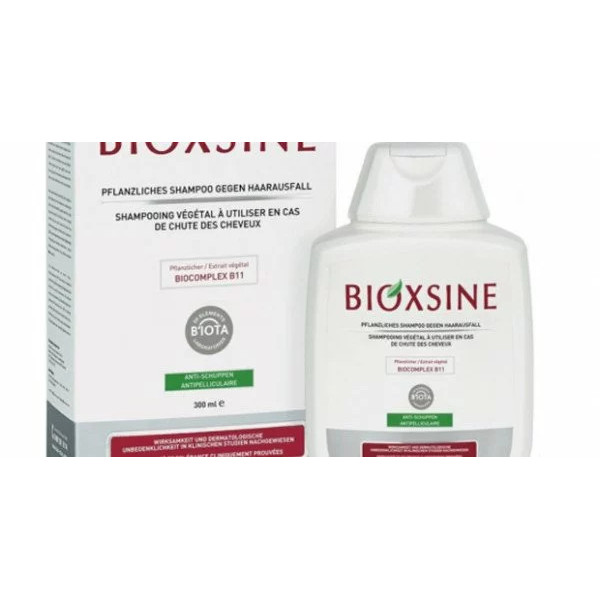 bioxsine shampooing anti-chute anti-pelliculaire 300ml
