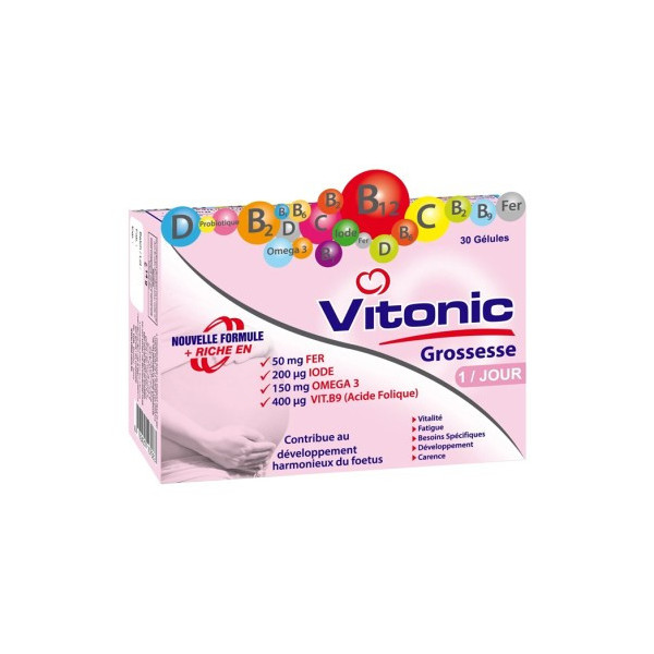 Vital Vitonic Grossesse 30 Gélules