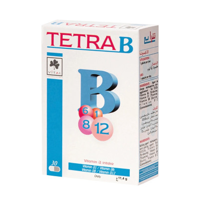 VITAL Tetra B 30 Gélules VITAL Tetra B 30 Gélules