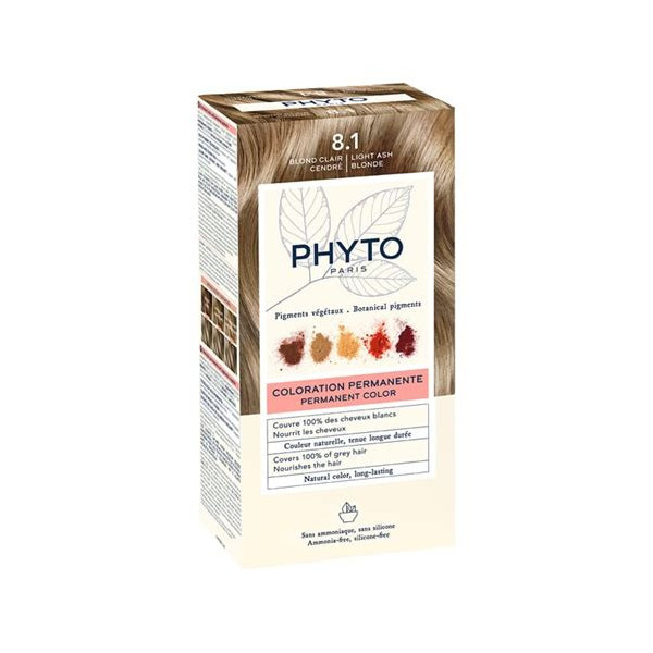 PHYTO COLOR 8.1 Blond Clair Cendré