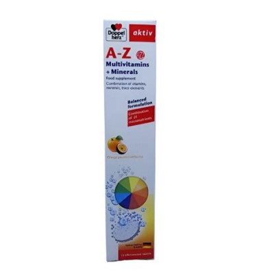 AKTIV A-Z Vitamines Et Mineraux 15 Comprimes Effervescents AKTIV A-Z Vitamines Et Mineraux 15 Comprimes Effervescents