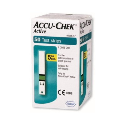 ACCU-CHEK ACTIVE 50 BANDELETTES ACCU-CHEK ACTIVE 50 BANDELETTES
