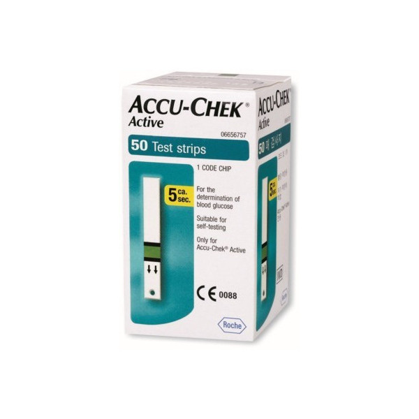 ACCU-CHEK ACTIVE 50 BANDELETTES