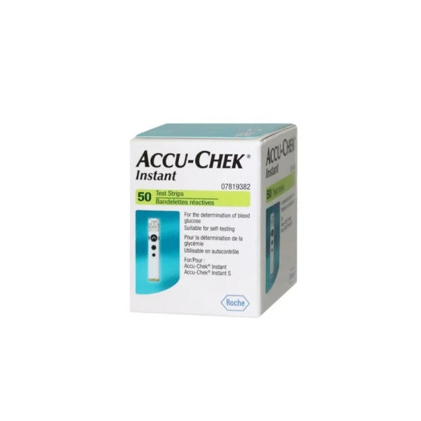 ACCU-CHEK INSTANT BANDELETTES REACTIVES BOITE DE 50