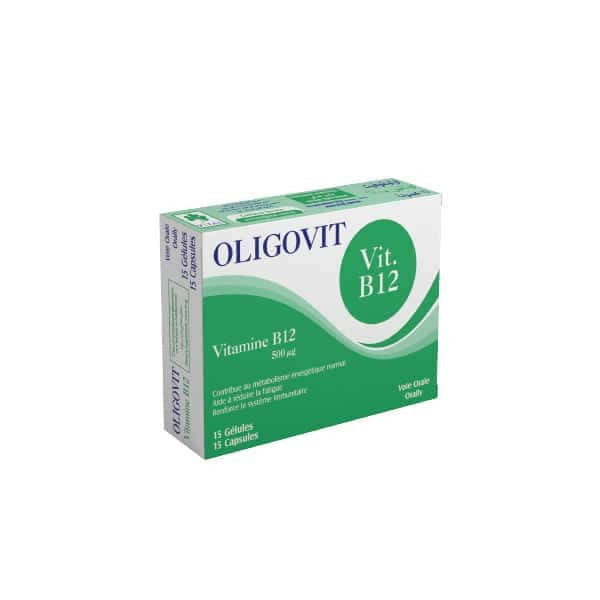 VITAL OLIGOVIT vitamine B12 15 gelules