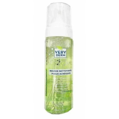 VERY DERM MOUSSE NETTOYANTE PEAUX ACNEIQUES 200ML VERY DERM MOUSSE NETTOYANTE PEAUX ACNEIQUES 200ML