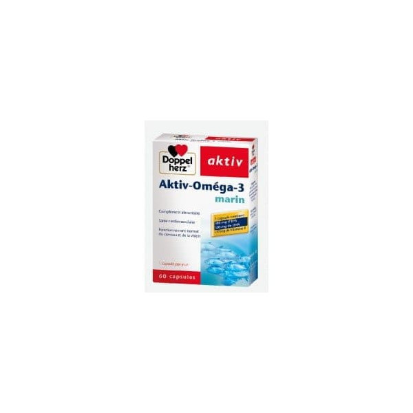Aktiv omega-3 marin 60 capsules