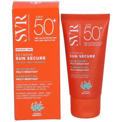 SVR Sun Secure EXTREME SPF 50+ gel ultramat SVR Sun Secure EXTREME SPF 50+ gel ultramat
