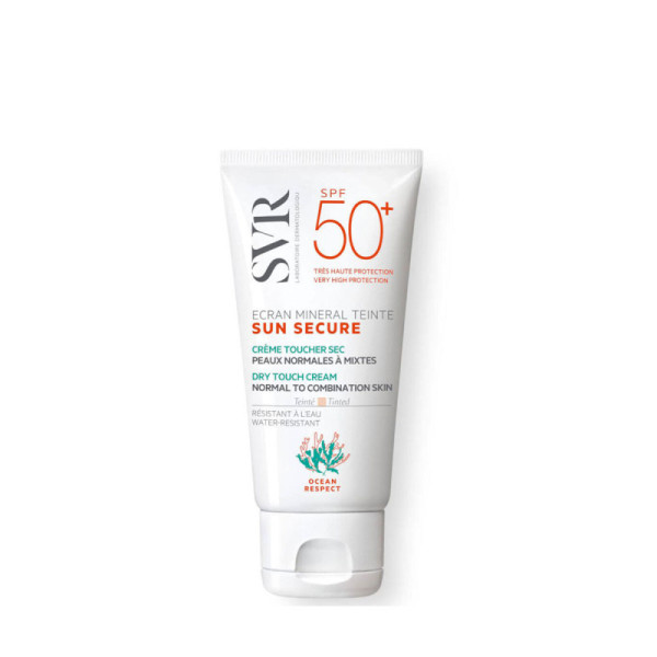 SVR Sun Secure  Ecran mineral teinté  SPF 50+peau normales mixtes